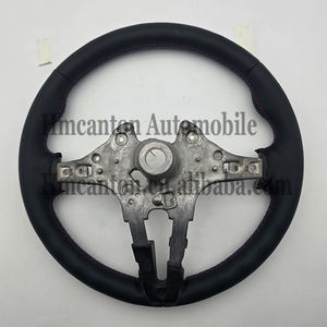 Самая популярная гладкая кожа <span class=keywords><strong>M</strong></span> Performance Автомобильное рулевое колесо для BMW F10 F30 F90 F01 F02 F12 F13 Автомобильное рулевое колесо - Product Image 2