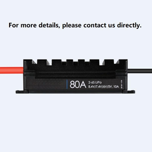 Controlador de Velocidad Electrónico (ESC) sin Escobillas de 100A, 2-6S Lipo, Alta Potencia, con BEC Integrado y Disipador de Calor de Aluminio - Product Image 4