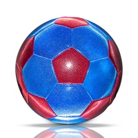 Taille Personnalisée 5 Psyché Ballon de Football en Cuir Sans Couture et Jelly PU Cool Football avec des Caractéristiques Cool