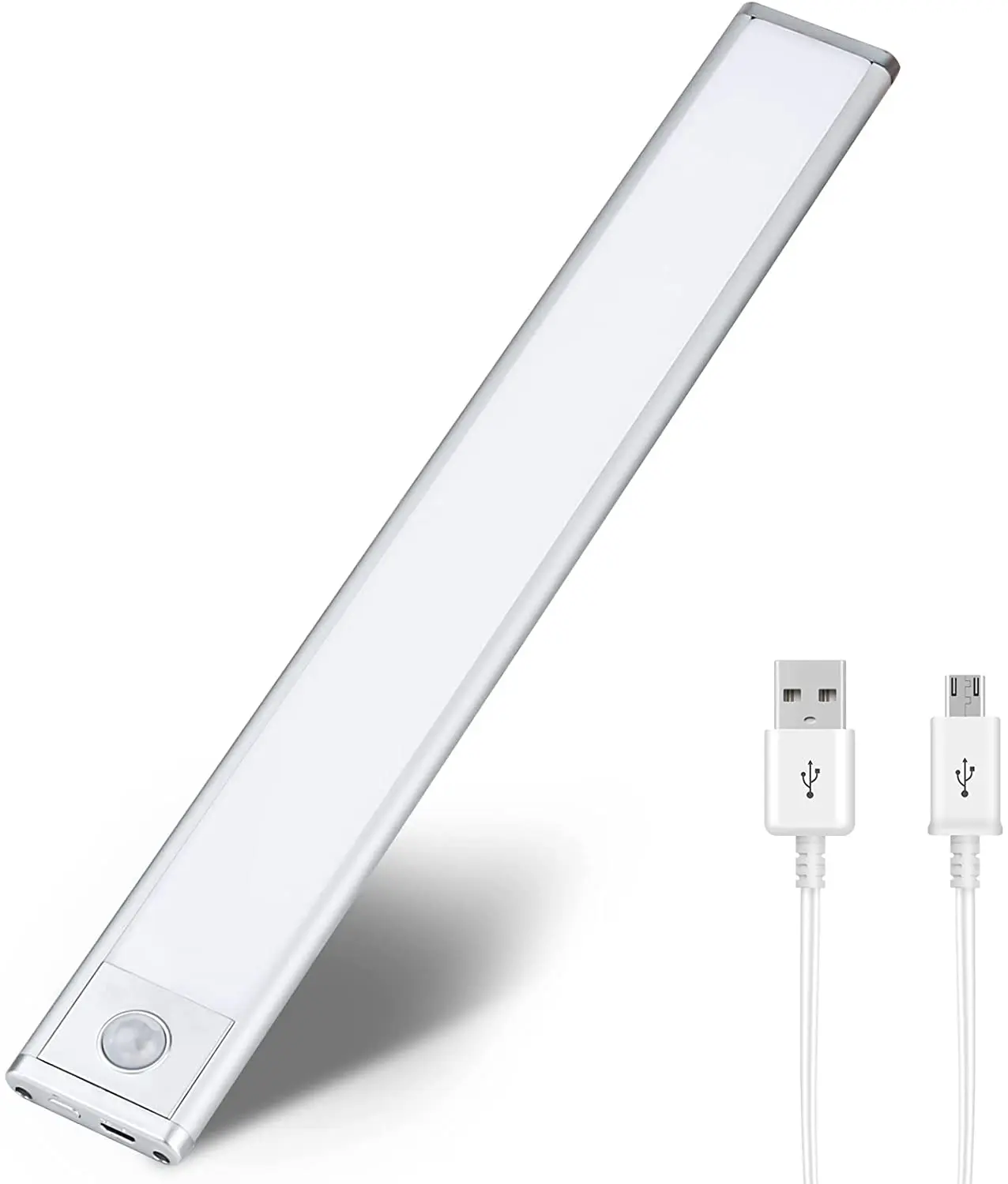 70 LED USB Rechargeable PIR Motion Sensor Under Counter Lighting LED Under Cabinet Lighting Bar