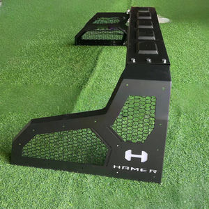 Barra Antivuelco Universal HM para Ranger Hilux Revo Rocco Vigo para <span class=keywords><strong>NP</strong></span> <span class=keywords><strong>300</strong></span> Dmax, Barra Antivuelco de Acero para <span class=keywords><strong>Nissan</strong></span> Navara - Product Image 1