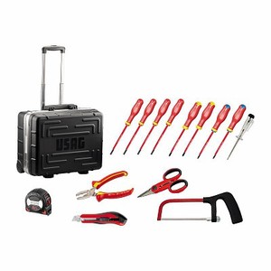 ชุดเครื่องมือวิศวกรรมไฟฟ้า14ชิ้นรถเข็นรุ่น TRH14จัดเรียง - Product Image 1
