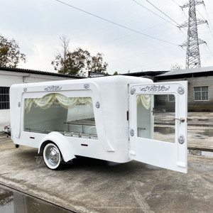 รถศพแบบสองฟังก์ชั่นสั่งทำพิเศษสำหรับขาย รถเข็นศพโบราณคลาสสิกแบบไฟฟ้าพร้อมราคาดี - Product Image 2