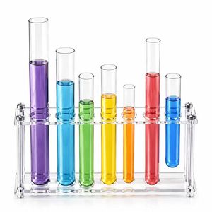 Tubes à essai en plastique de laboratoire avec bouchons à pression colorés pour la collecte d'échantillons - Product Image 3