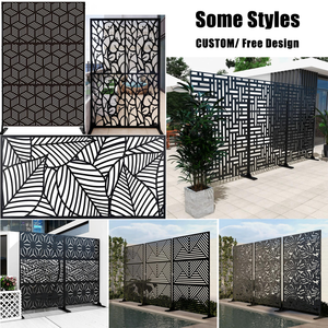 PENGXIANG – Clôture <span class=keywords><strong>de</strong></span> <span class=keywords><strong>jardin</strong></span> en alliage d'aluminium, murs <span class=keywords><strong>de</strong></span> sécurité extérieurs en métal pour villa/cour/portail - Product Image 6