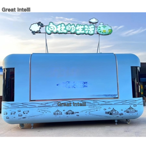 Superbe camion de restauration rapide Intelli en vente, cuisine mobile entièrement équipée, chariots à glaces et churros, fourgon de pâtisserie pour événements, tous les essentiels inclus - Product Image 1