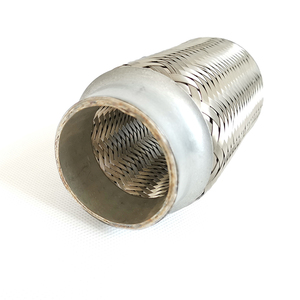 Vente Chaude en Gros Tuyau d'<span class=keywords><strong>Échappement</strong></span> Flexible Universel pour Camion en Acier Inoxydable de 2 Pouces avec <span class=keywords><strong>Tresse</strong></span> Intérieure Ondulée - Product Image 6