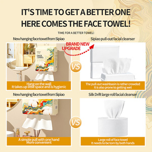 Toallitas de Algodón Súper Suaves y Lisas, Sin Pelusas al Mojarse, para <span class=keywords><strong>el</strong></span> Cuidado Diario de la Piel, Gran Oferta - Product Image 3