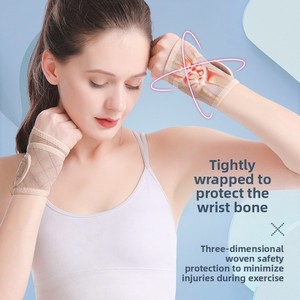 En stock vente en gros protège-poignets pour hommes et femmes sport Fitness haltérophilie <span class=keywords><strong>basket</strong></span>-ball tricoté Wrap chaud soutien bracelets - Product Image 4