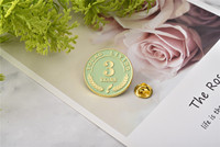 Broche de revers en métal de haute qualité, badge personnalisé pour vêtements, souvenir de remise de diplôme, épingles de revers, badge