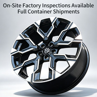 Jantes FLowtone, nouveau style, design creux, 20 pouces, 5x112, jantes en alliage noir légères pour Audi A3 A4 A5 A6 A7 A8 Q2 Q3 Q5 Q7