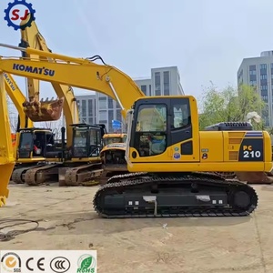 รถขุดตีนตะขาบ Komatsu PC210LC มือสอง สภาพ 99% พร้อมใบรับรอง CE น้ำหนัก 20 ตัน เครื่องจักรก่อสร้าง เครื่องจักรเคลื่อนย้ายดิน ลดราคาพิเศษ - Product Image 3
