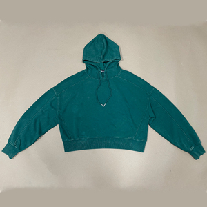 Ensemble de survêtement pour femme 2 pièces Y2K en polyester/coton lavé écologique, pantalon cargo et sweat à capuche en molleton pleine longueur - Product Image 5