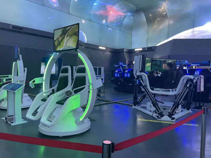 เครื่องเกมขับรถ F1 พร้อมจอแสดงผล 3 จอ 6 DOF ระบบจำลองการขับรถแข่งแบบ 6 แกน สำหรับขาย - Product Image 6