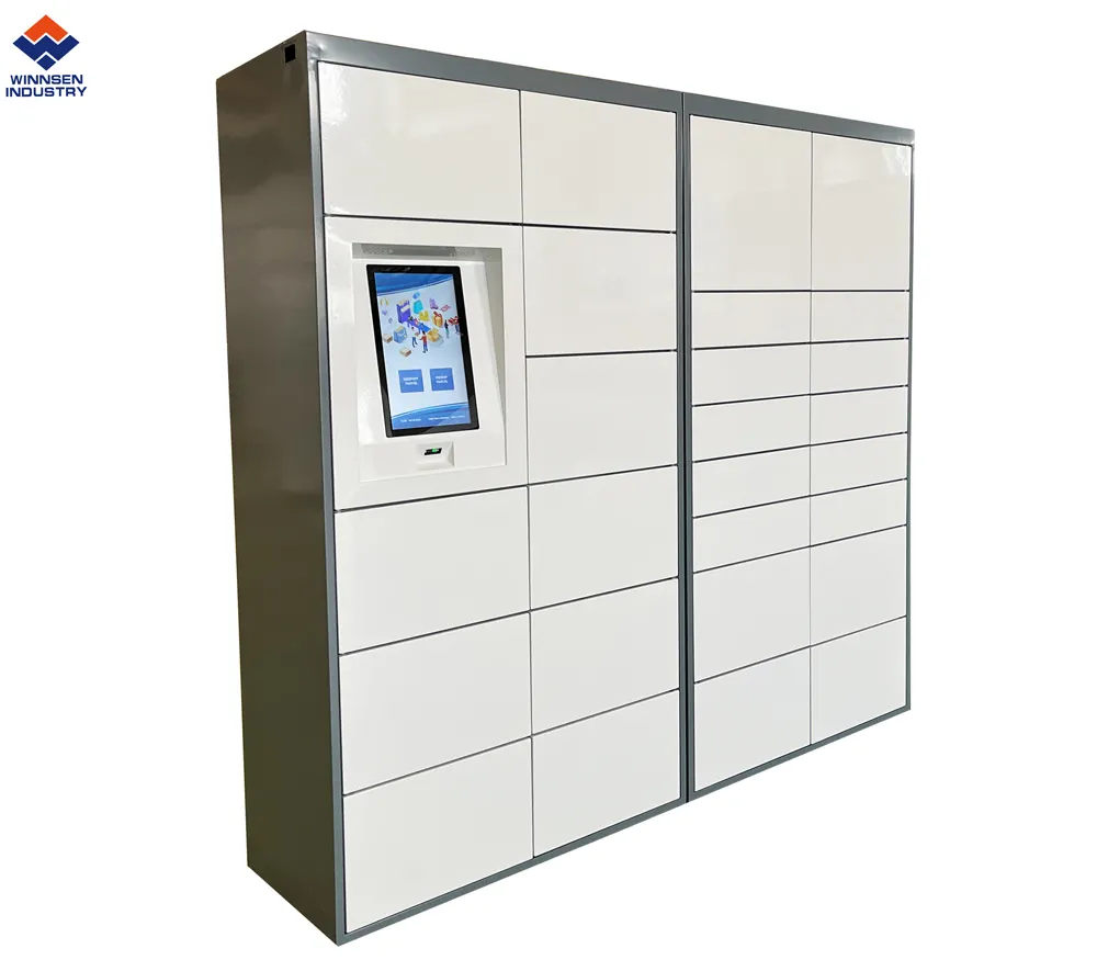 Winnsen Spot Casiers Waterproof Electronic Express Locker Intelligent Mail Parcel Outdoor Express Delivery Locker