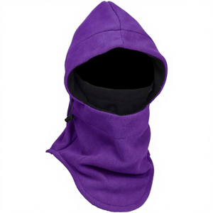 Nouvelle cagoule polaire tendance pour l'hiver, masque de ski unisexe, cache-visage thermique pour femmes, vêtements de sport pour temps froid - Product Image 4