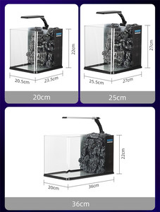 Nano Kubus Glazen Desktop Klein <span class=keywords><strong>Aquarium</strong></span> - Product Image 6