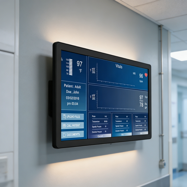 OEM Industrial Grade Capacitive Touch Monitor with 32 Inch LCD Screen for Factory Automation and Commercial Use
