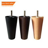 Toco personnalisé extérieur en plastique canapé pieds de Table pour meubles salle de bain accessoires remplacement canapé en bois jambe nouveau canapé fantaisie jambe