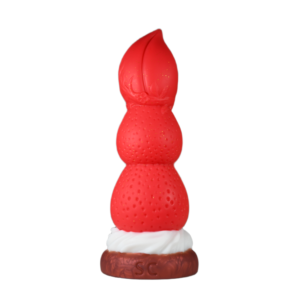 Jouet sexuel très vendu en forme de fraise, insertion facile, plug anal de qualité médicale, lisse, pour hommes et femmes - Product Image 1