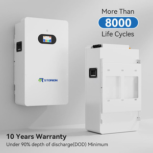 ระบบพลังงานแสงอาทิตย์แบบออฟกริดสต็อกสหภาพยุโรปพร้อม15kWh 10kWh แบบถอดได้20kWh LiFePO4การจัดเก็บแบตเตอรี่สามารถสื่อสารได้ - Product Image 2