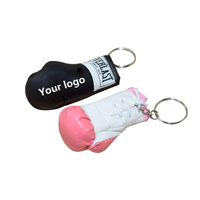 Mini gants de Simulation pour boxe, 100 pièces, sac à dos, accessoires bijoux, pendentif cadeau de mode