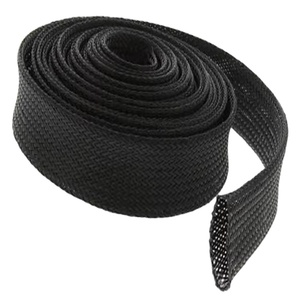 하이 퀄리티 PET 꼰 슬리브 셀프 롤링 열 수축 나일론 슬리브 RoHS 인증 - Product Image 2