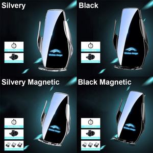 Support de téléphone de voiture avec logo personnalisé d'usine Supports magnétiques pour téléphone portable Supports pour téléphone portable de voiture avec chargement sans fil - Product Image 2