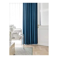 Rideaux à œillets isolés thermiquement solides et rideaux en tissu modernes à réduction du bruit pour le salon et la chambre à coucher