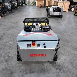 Tondeuse à gazon télécommandée sur chenilles 800 mm avec moteur haute performance 18 CV, broyeur d'herbe multifonctionnel pour pentes agricoles - Product Image 6