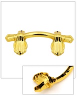 Accessoire funéraire de style européen pour adultes, poignée de cercueil en plastique, décoration, marque Lilong