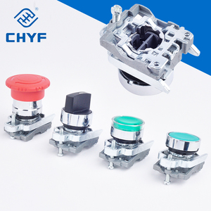 Chyf xb4 loạt dừng khẩn cấp Nút chuyển đổi XB4-BS8442 xb4bs8442 zbe102 một bình thường đóng cửa 22mm ban đầu và mới - Product Image 6