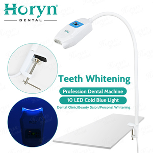 Nueva unidad, silla, tipo de mesa móvil, plegable, pequeño, mediano, láser, portátil, instantáneo, 10 dientes LED de luz, máquina blanqueadora blanca <span class=keywords><strong>en</strong></span> <span class=keywords><strong>casa</strong></span> - Product Image 1