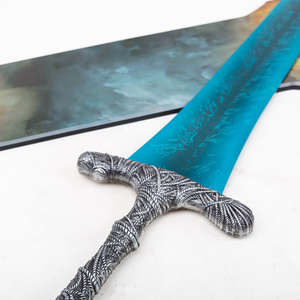 NUEVO Espada de Luna Oscura de <span class=keywords><strong>Elden</strong></span> <span class=keywords><strong>Ring</strong></span> Azul Claro, Espada Larga y Corta, Decoración, Colección al por Mayor, Accesorio - Product Image 4