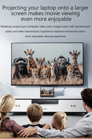 1080P Draadloze HDMI Video Zender en Ontvanger Extender, TV Stick Dongle Adapter voor PC, Camera, Laptop, Projector, Monitor