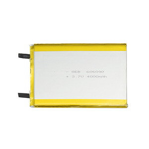 606090 rechargeable <span class=keywords><strong>3</strong></span>,6 V Li ion polymer lithium polymer Lipo Li-polymer battery s 14.8Wh <span class=keywords><strong>3</strong></span>,7 V 4000 mAh 4000 mAh Li-Ion battery - Product Image 2