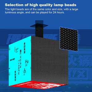 Pantalla de <span class=keywords><strong>cubo</strong></span> <span class=keywords><strong>Rubik</strong></span> LED 8K a todo color resistente al agua para exteriores con tecnología legible con luz solar para publicidad - Product Image 6