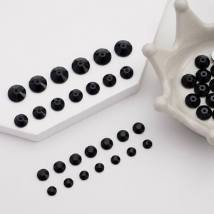 Perles <span class=keywords><strong>de</strong></span> strass à coudre en résine époxy Onyx 6mm, forme diamant, à dos plat, trou central, breloque ancre, fournitures <span class=keywords><strong>de</strong></span> bijoux nautiques - Product Image 4