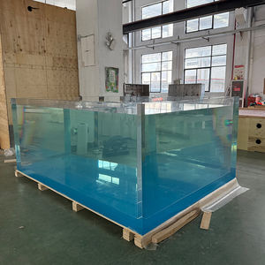 Harga pabrik murah kustom kualitas tinggi modis tangki ikan besar akuarium untuk ikan - Product Image 6