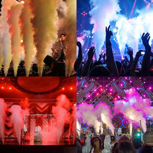 Machine à jet de CO2 DMX512 professionnelle - Effet de scène haute puissance <span class=keywords><strong>Colonne</strong></span> de CO2 Générateur de brouillard pour fête, club et concert en direct - Product Image 6