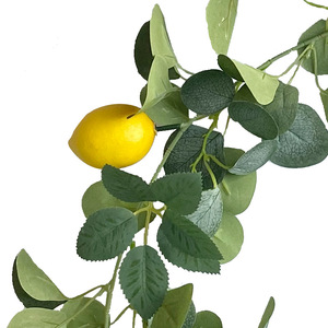 Décorations de noël guirlande de feuilles de cyprès artificielles décoration de la maison guirlande de noël arbre de noël décoration en rotin - Product Image 6