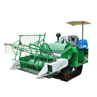 Moissonneuse-batteuse miniature Wishope à haut niveau de sécurité et à haute productivité pour les petits grains de riz