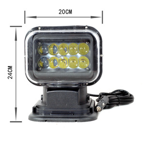 360-Degree Outdoor <strong>LED</strong> <strong>Spotlight</strong> for Car Marine Golf Cart ATV Offroad Magnetic Work Light Bar for <strong>12V</strong> Auto Exterior Lighting - Product Image 2