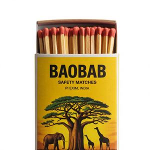 Cerillas de Cartón Ecológicas Personalizadas con Diseño Moderno e Impresión - Product Image 1