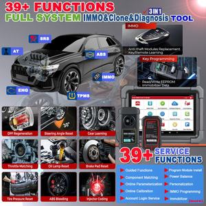 LAUNCH X431 IMMO PLUS X-PROG3 Lecteur de codes automobile multifonctionnel et programmateur de clés de voiture multi-modèles pour toutes les voitures, avec diagnostic inclus - Product Image 4
