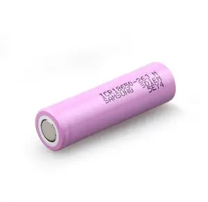 Baterai Li Ion 3.7V 2600MAh ICR18650 26J Yang Dapat Diisi Ulang untuk Samsung