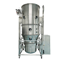 Granulateur à lit fluidisé automatique FL-200 avec contrôle PLC, pompe et chauffage électrique à engrenages pour comprimés, capsules effervescentes et granulés