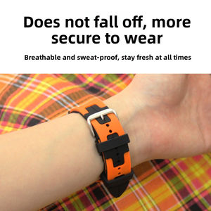 <span class=keywords><strong>Correa</strong></span> De Reloj para Iwatch pulseras deportivas de goma impermeables de silicona 38 <span class=keywords><strong>40</strong></span> 42 44 45 49mm bandas ajustables para <span class=keywords><strong>Apple</strong></span> <span class=keywords><strong>Watch</strong></span> - Product Image 4