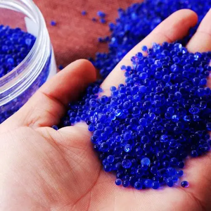 Venta Directa de Fábrica, Desecante de Silicona Absorbente de Agua, Color Naranja, Azul y Amarillo, Desecante Granular de Silicona - Product Image 2