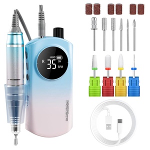 35000RPM Electric Nail <b>Drill</b>, with 4 Ultra Hard Wear-resistant Ceramic <b>Drill</b> Bits & 6 Metal Nail <b>Drill</b> Machine Bits - Product Image 2